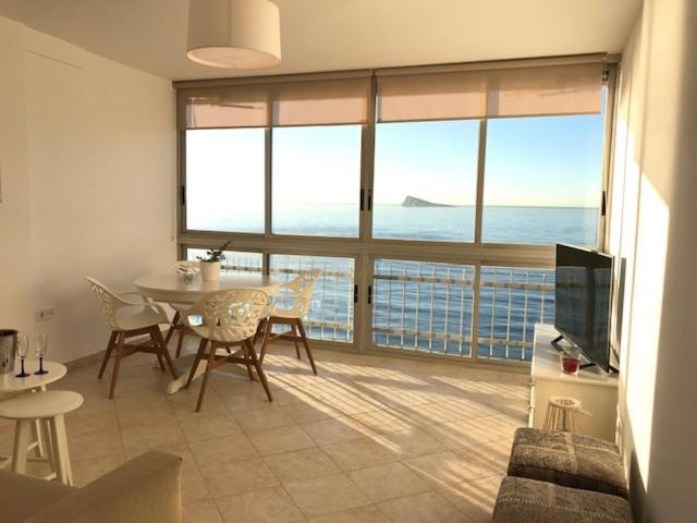 Los Fernandos, 1St Line Beachfront Poniente, 2 Bedroom Apartment Ocean Terrace Бенідорм Екстер'єр фото